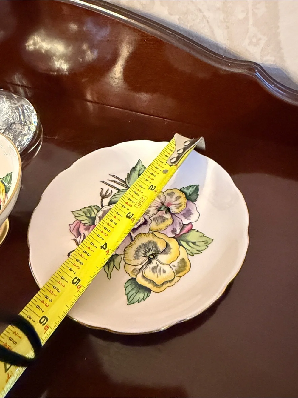 Rare England Bone China Taylor & Kent tea cup and saucer set